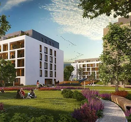 Krasny Moderny 1-izbovy Byt, Novostavba + Parking * Bratislava