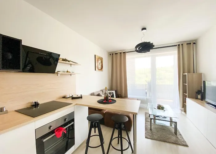 Krasny Moderny 1-izbovy Byt, Novostavba + Parking Appartement Bratislava